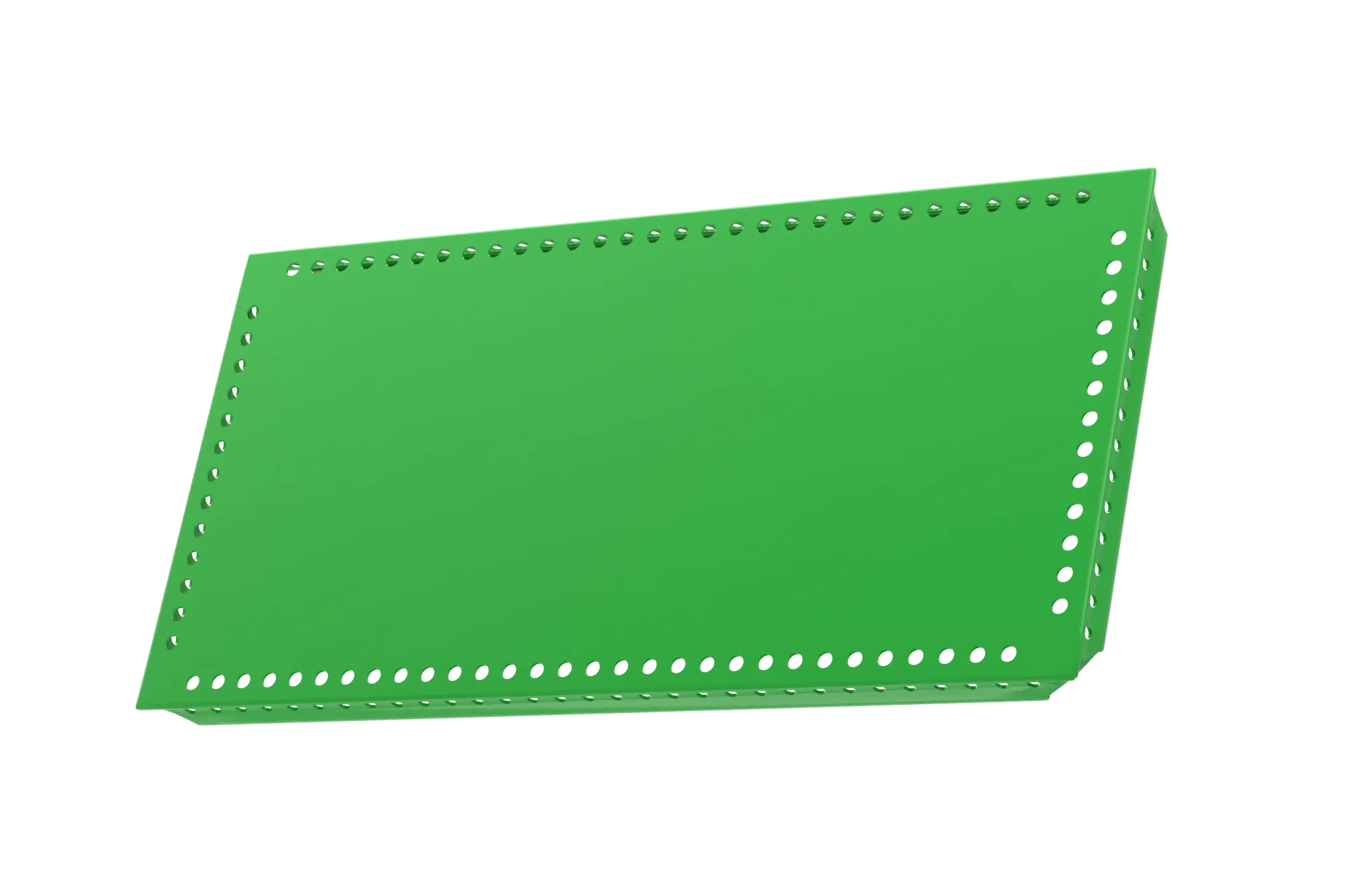 USM Haller Tablar Gelocht Grün 175x350 Produktbild