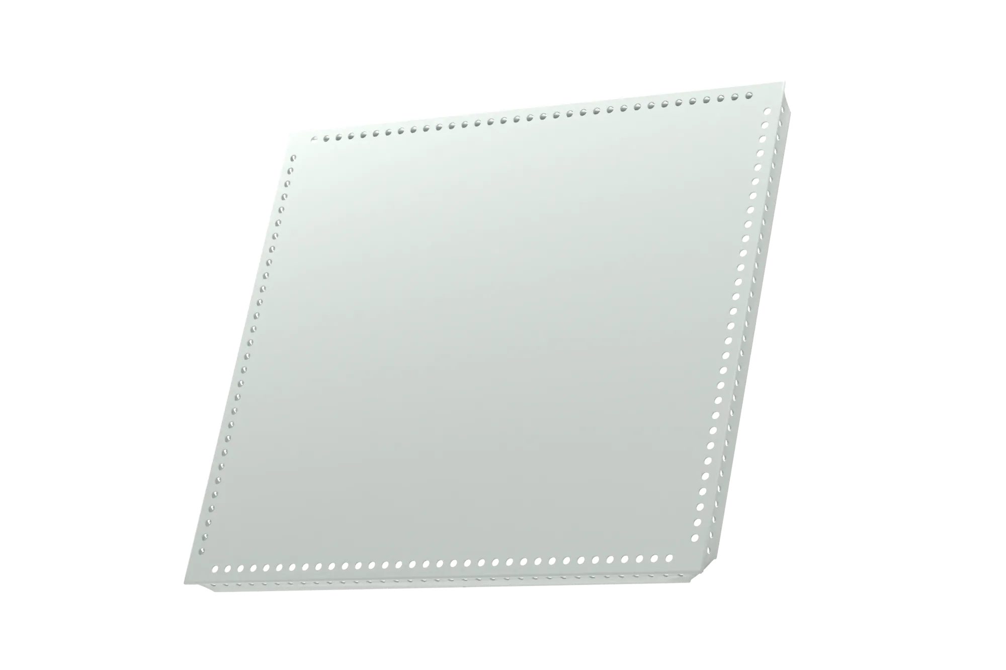 USM Haller Tablar Gelocht Lichtgrau 395x350 Produktbild
