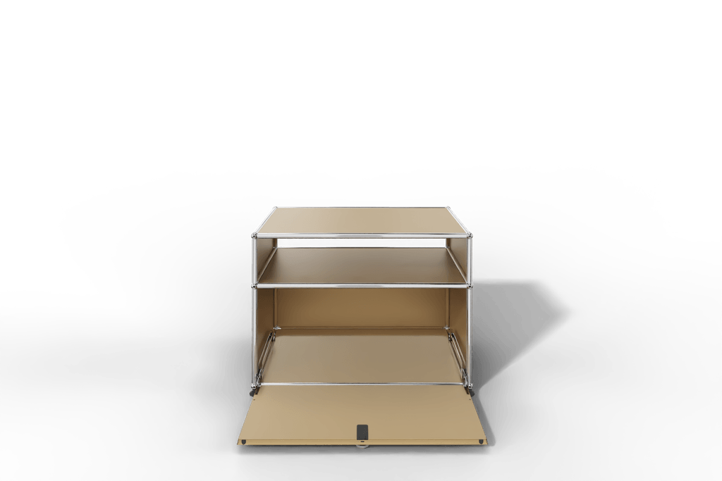 USM Haller TV-Lowboard klein mit einem offenen Fach Produktbild