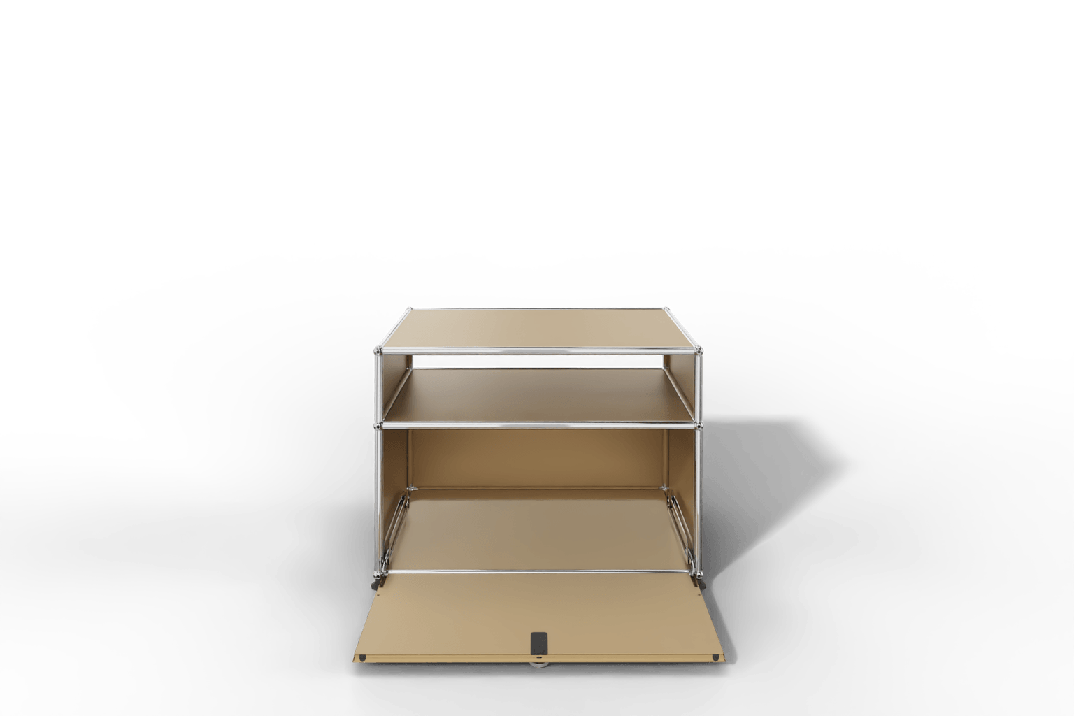 USM Haller TV-Lowboard klein mit einem offenen Fach Produktbild