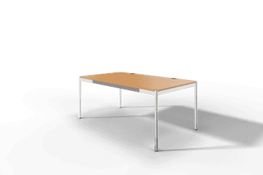 USM Haller Tisch Plus,Tiefe 1000 mm, Oberfläche Holz furniert Produktbild