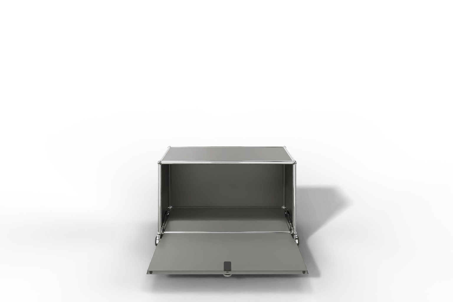 USM Haller Lowboard klein mit einer Klapptüre - auf Rollen Produktbild