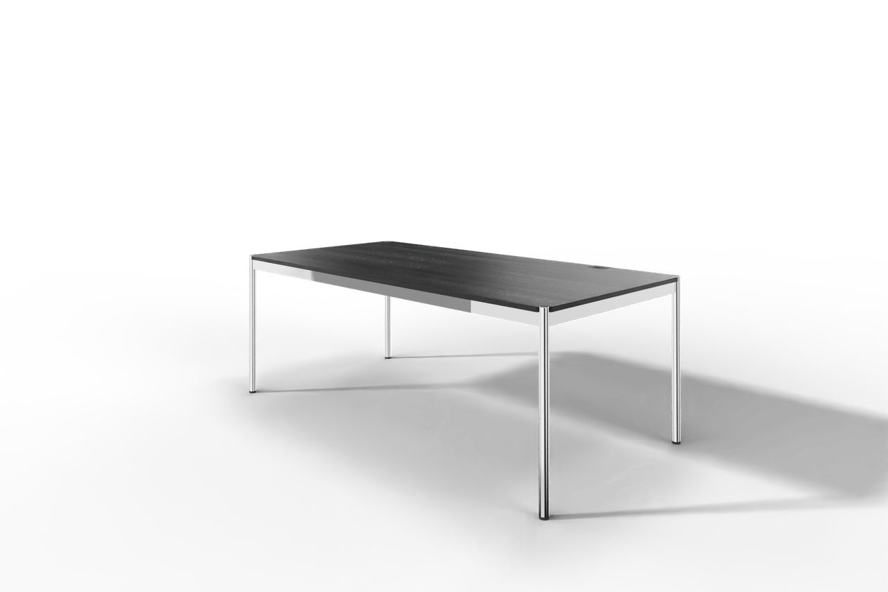 USM Haller Tisch Plus,Tiefe 1000 mm, Oberfläche Holz furniert Produktbild