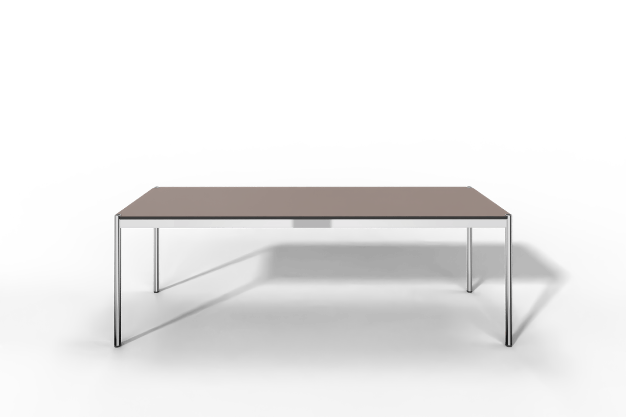 USM Haller Tisch, Tiefe 750 mm, Linoleum beschichtet, aus 5 Farben wählbar, Tischlänge wählbar Produktbild