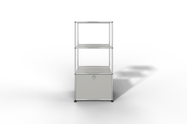 USM Haller schmales Highboard mit einer Klapptüre
