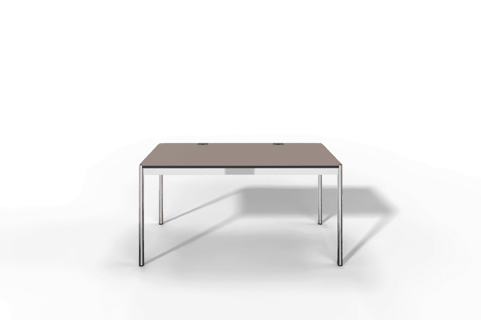 USM Haller Tisch Plus,Tiefe 750 mm, Oberfläche Linoleum Produktbild