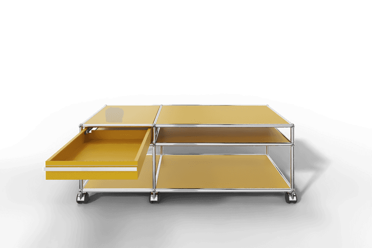 Couchtisch mit Schublade und offenem Fach Produktbild