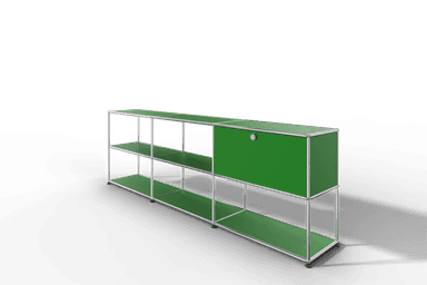 USM Haller Sideboard offen mit einer Klapptüre Produktbild