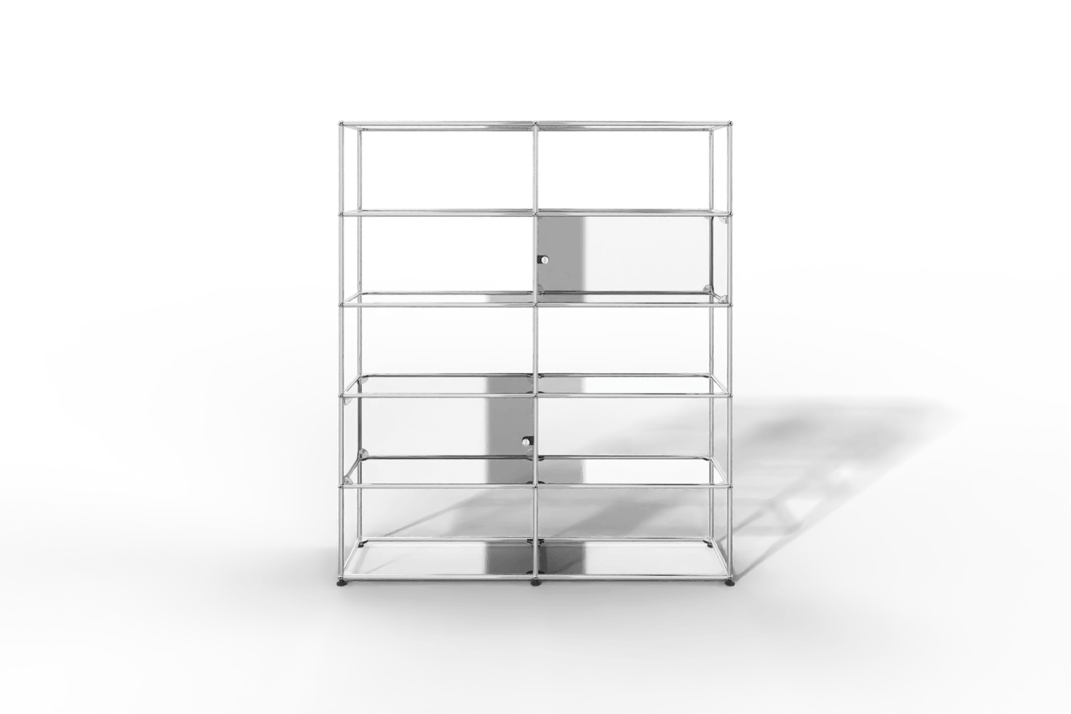 USM Haller Glasvitrine mit 2 Glastüren Produktbild