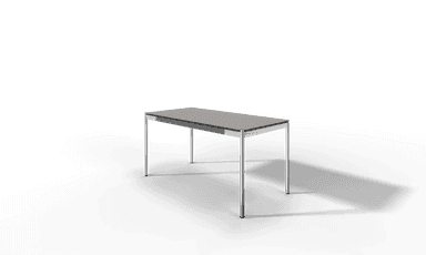 USM Haller Tisch, Tiefe 750 mm, in Fenix, aus 3 Farben wählbar, Tischlänge wählbar Produktbild