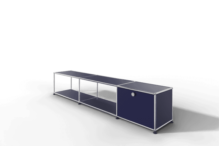 USM Haller Lowboard, mit 1 Klapptüre, von Paul Schärer & Fritz Haller Produktbild