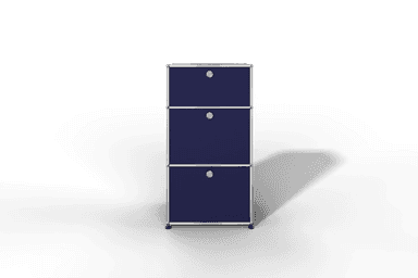 USM Haller schmales Highboard mit 3 Klapptüren. Produktbild