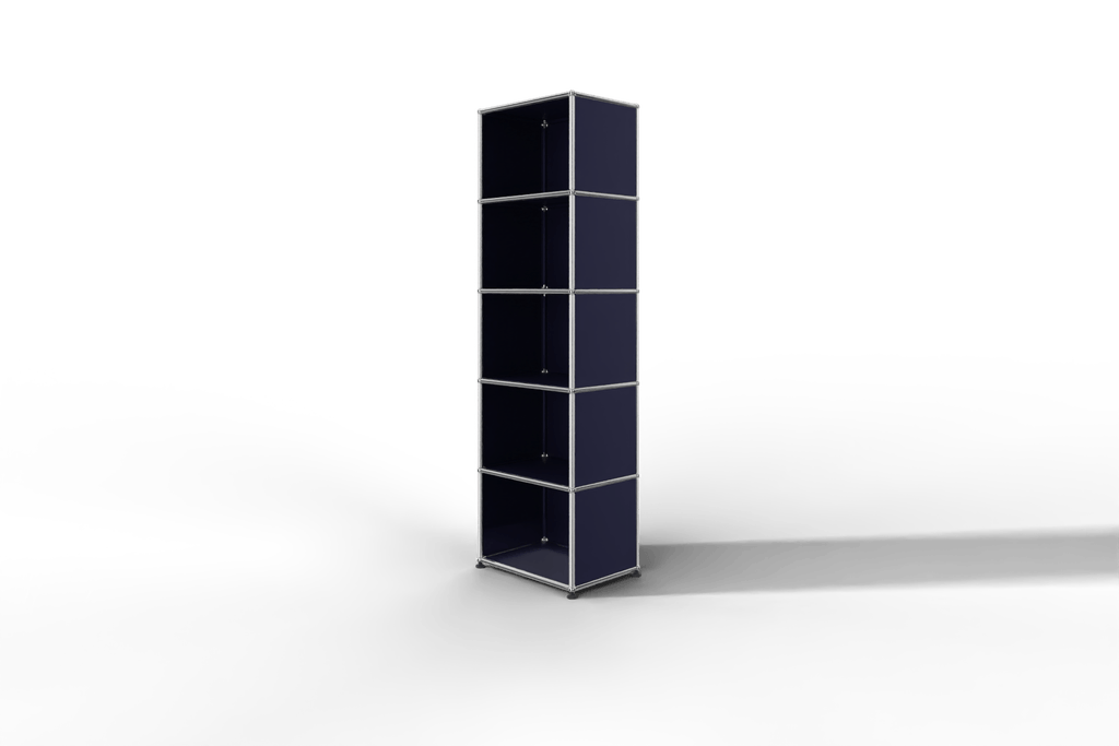 USM Haller Regal schmal mit 5 offenen Fächern Produktbild