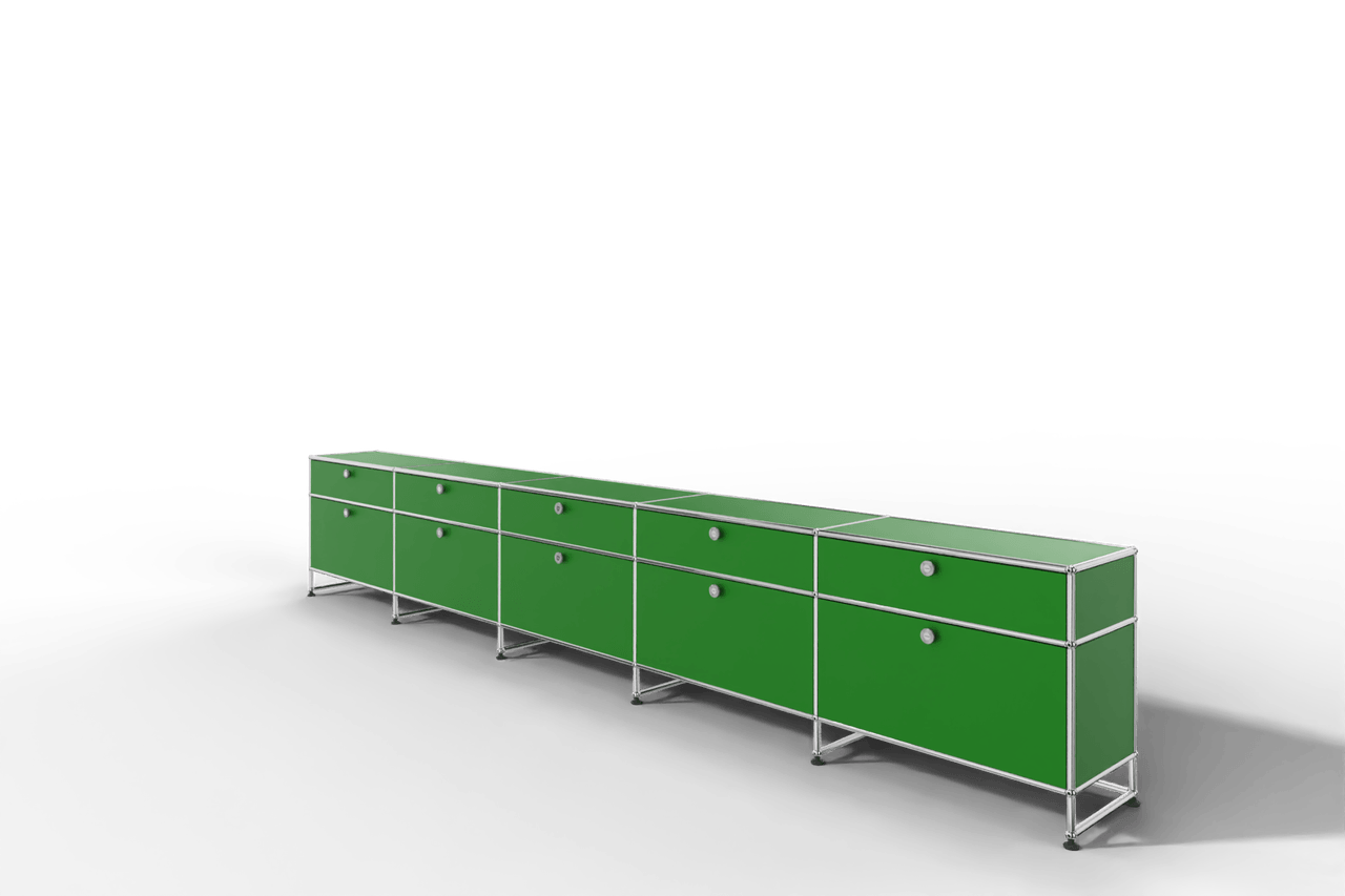 USM Haller Sideboard, 10 Klapptüren, Beige Produktbild