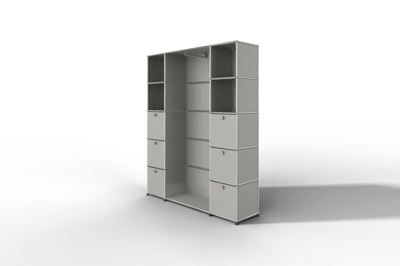 USM Haller Garderobe, 1450 mm breit, mit Klapptüren Produktbild