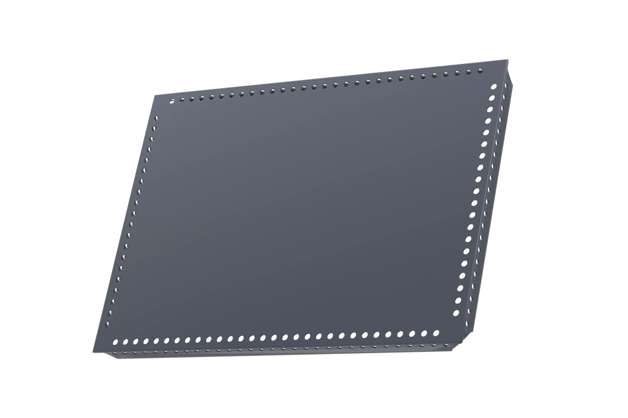 USM Haller Tablar Gelocht Mittelgrau 250x350 Produktbild