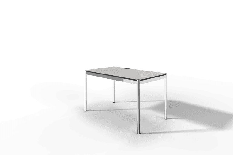 USM Haller Tisch Plus,Tiefe 750 mm, Oberfläche Kunstharz Produktbild