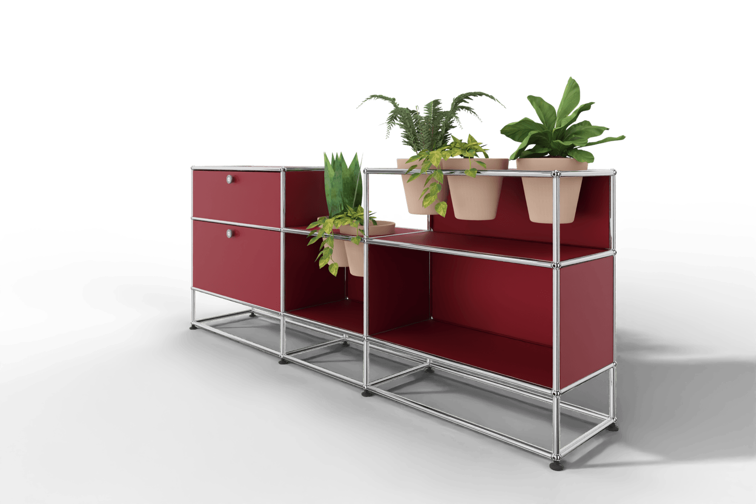 USM Haller Sideboard mit Pflanzeneinlage Produktbild