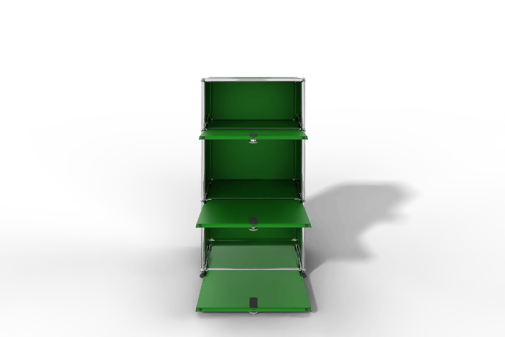 USM Haller schmales Highboard mit 3 Klapptüren. Produktbild