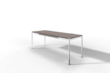 USM Haller Tisch Plus,Tiefe 750 mm, Oberfläche Linoleum Produktbild