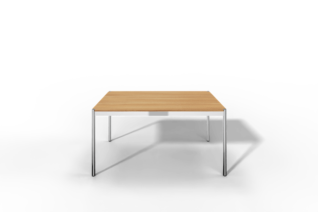 USM Haller Tisch, Tiefe 1000 mm, Holz furniert, geölt / lackiert, Oberfläche wählbar, Länge wählbar