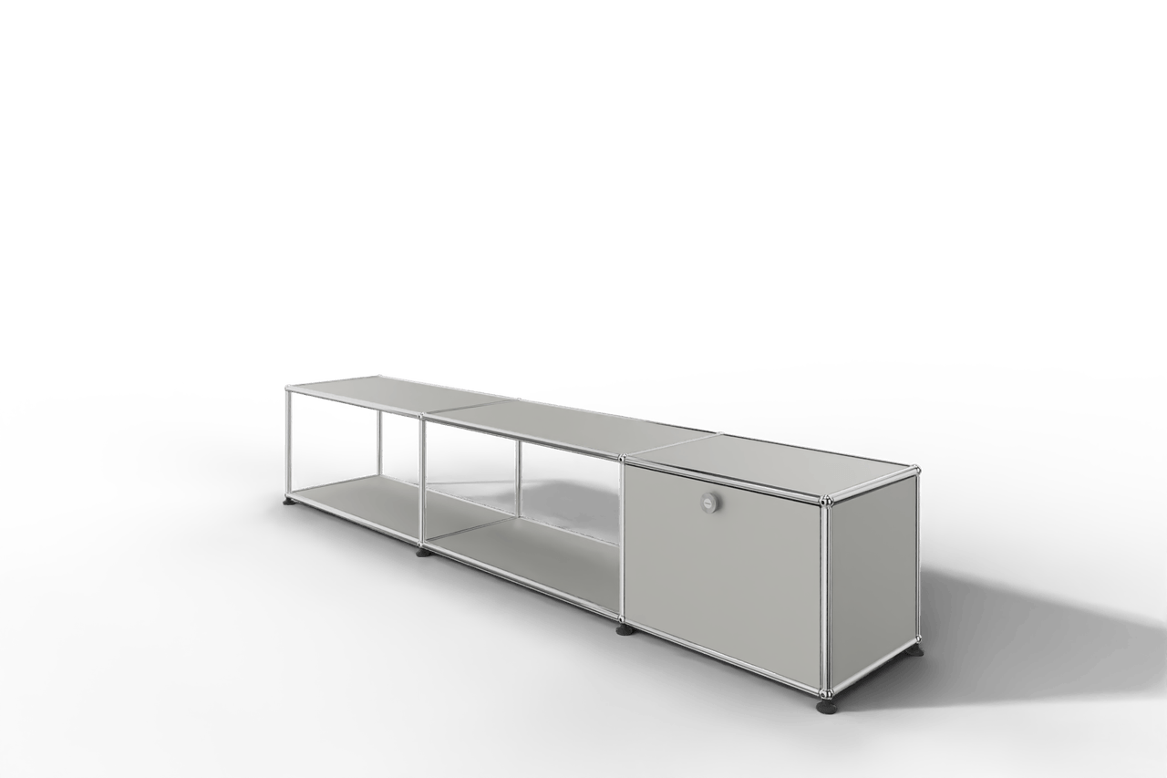 USM Haller Lowboard, mit 1 Klapptüre, von Paul Schärer & Fritz Haller Produktbild