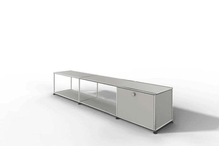 USM Haller Lowboard, mit 1 Klapptüre, von Paul Schärer & Fritz Haller Produktbild