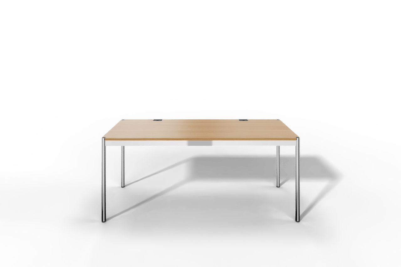 USM Haller Tisch Plus,Tiefe 750 mm, Oberfläche Holz furniert Produktbild