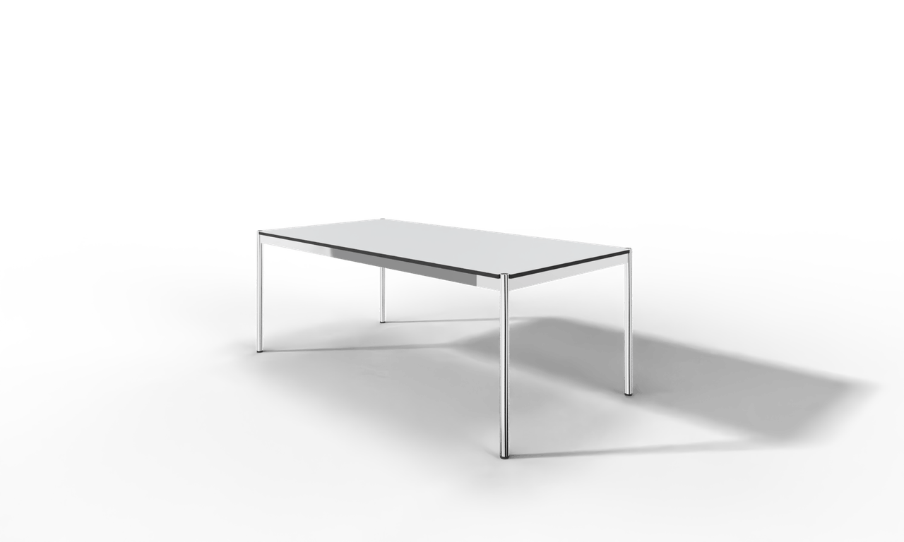 USM Haller Tisch, Tiefe 1000 mm, in Kunstharz, aus 4 Farben wählbar, Tischlänge wählbar Produktbild