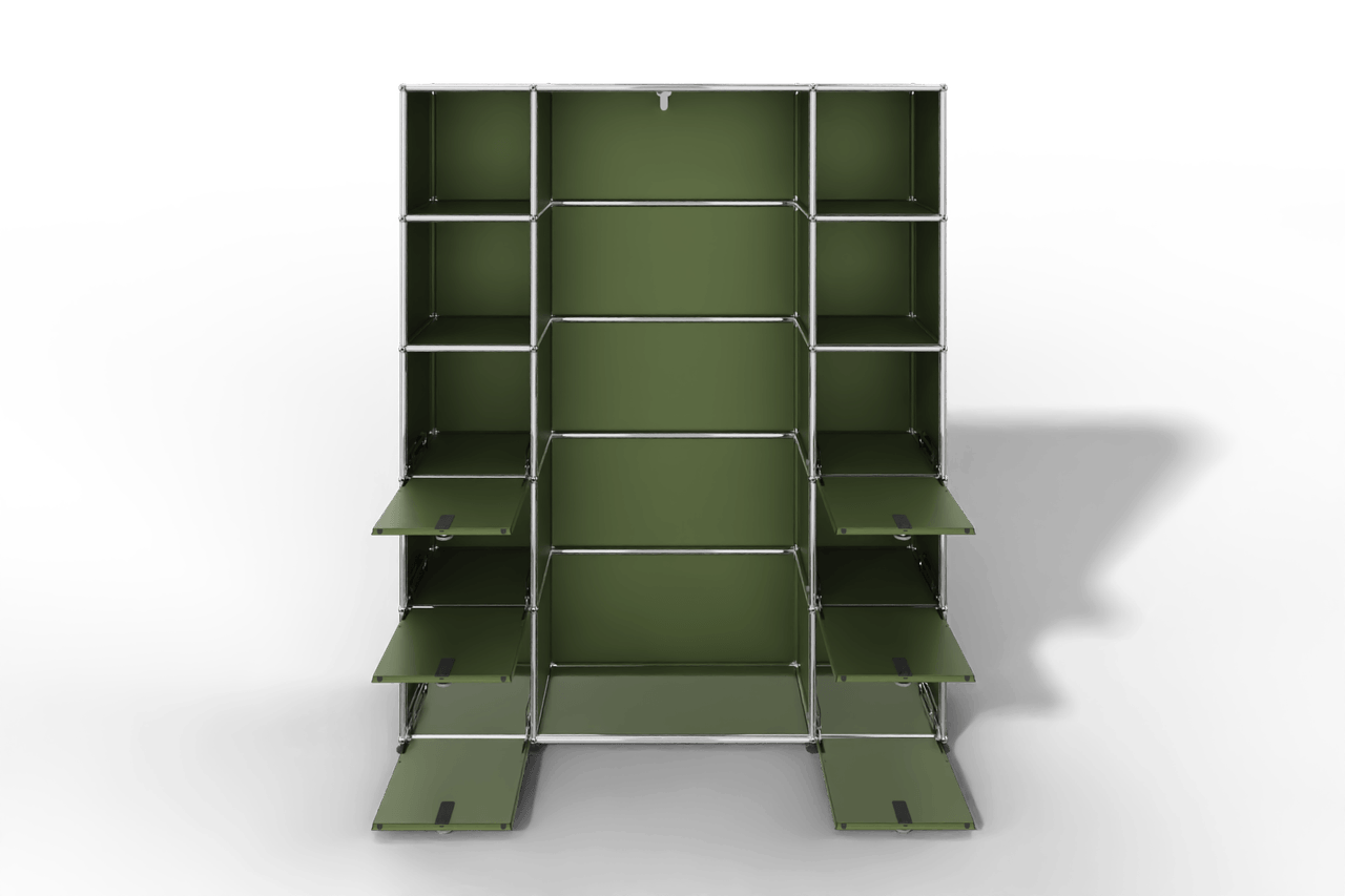 USM Haller Garderobe, 1450 mm breit, mit Klapptüren Produktbild