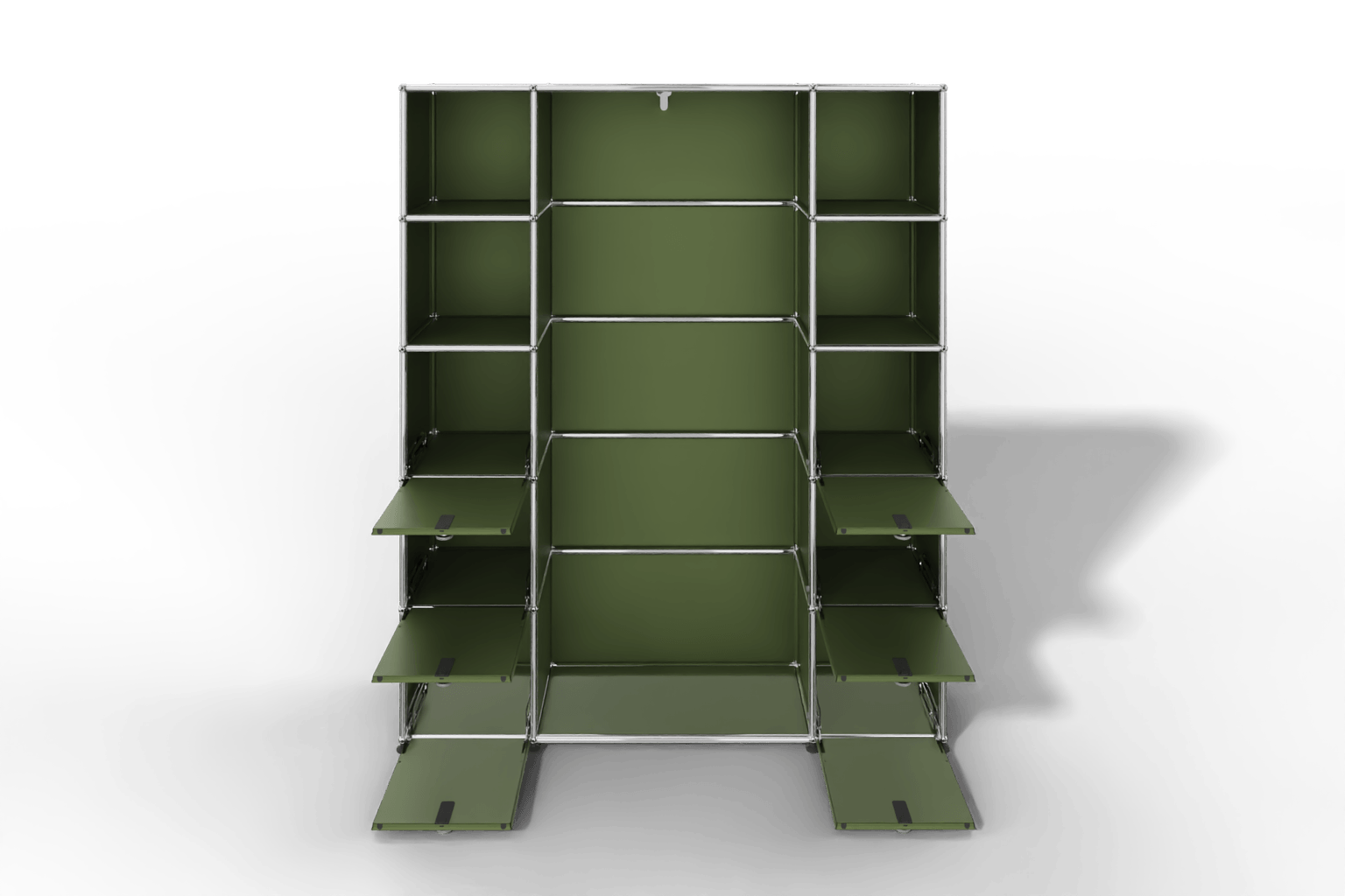 USM Haller Garderobe, 1450 mm breit, mit Klapptüren Produktbild