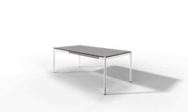 USM Haller Tisch, Tiefe 1000 mm, in Fenix, aus 3 Farben wählbar, Tischlänge wählbar Produktbild