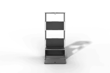 USM Haller Garderobe, 750 mm breit, mit Klapptüre Produktbild