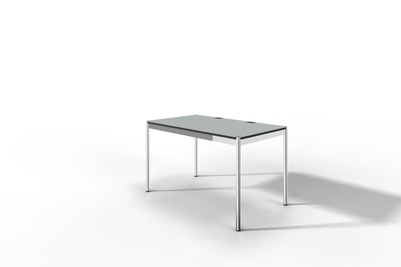 USM Haller Tisch Plus,Tiefe 750 mm, Oberfläche Linoleum Produktbild