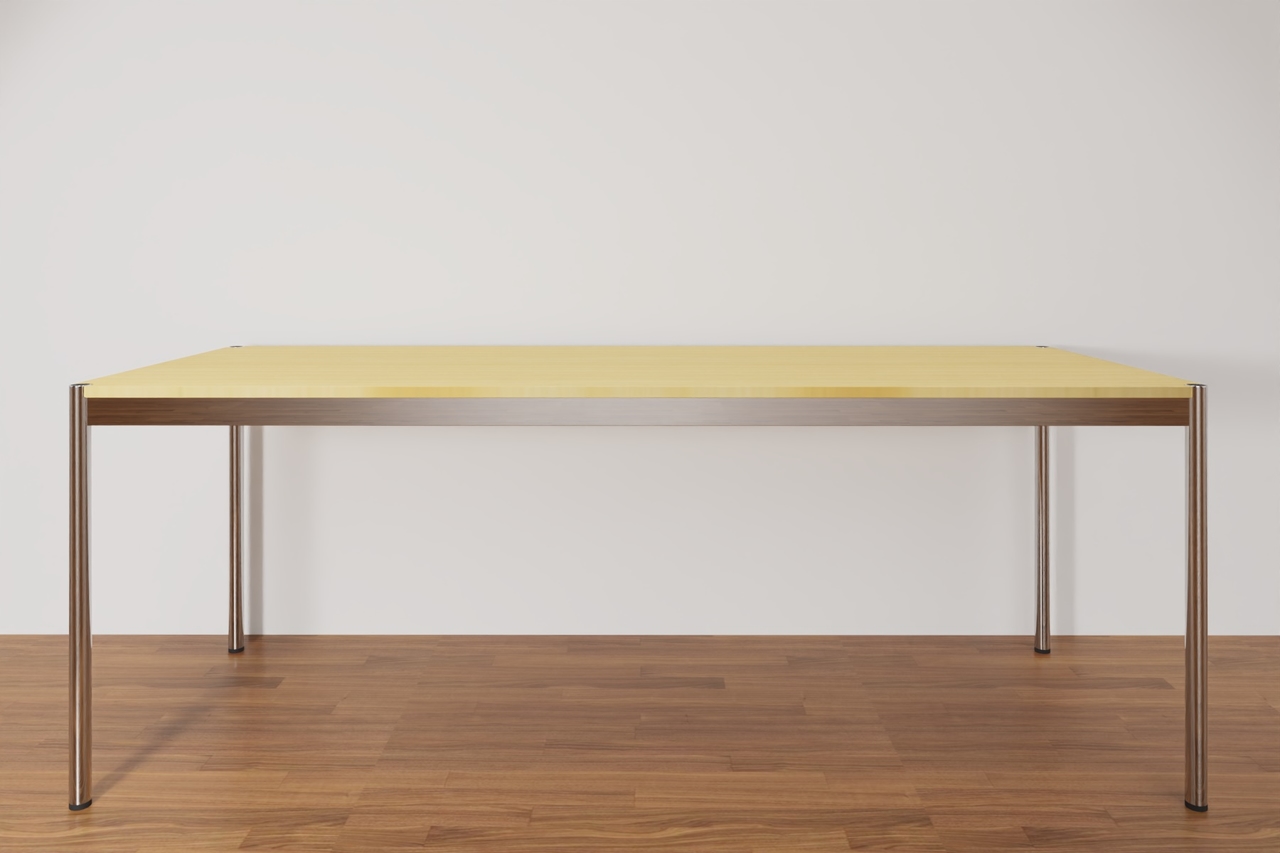 Original USM Haller Tisch, Tiefe 750 mm Länge 2000 mm Produktbild