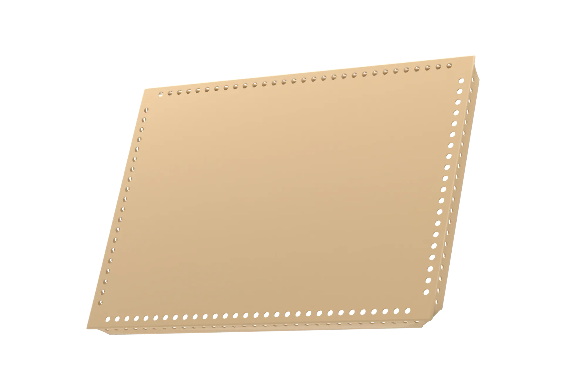 USM Haller Tablar Gelocht Beige 250x350 Produktbild