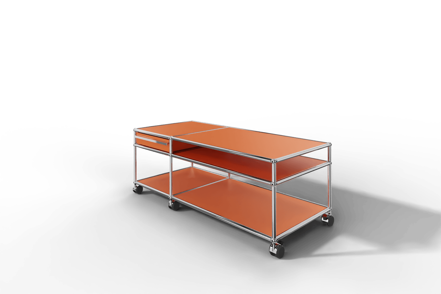 Couchtisch mit Schublade und offenem Fach Produktbild