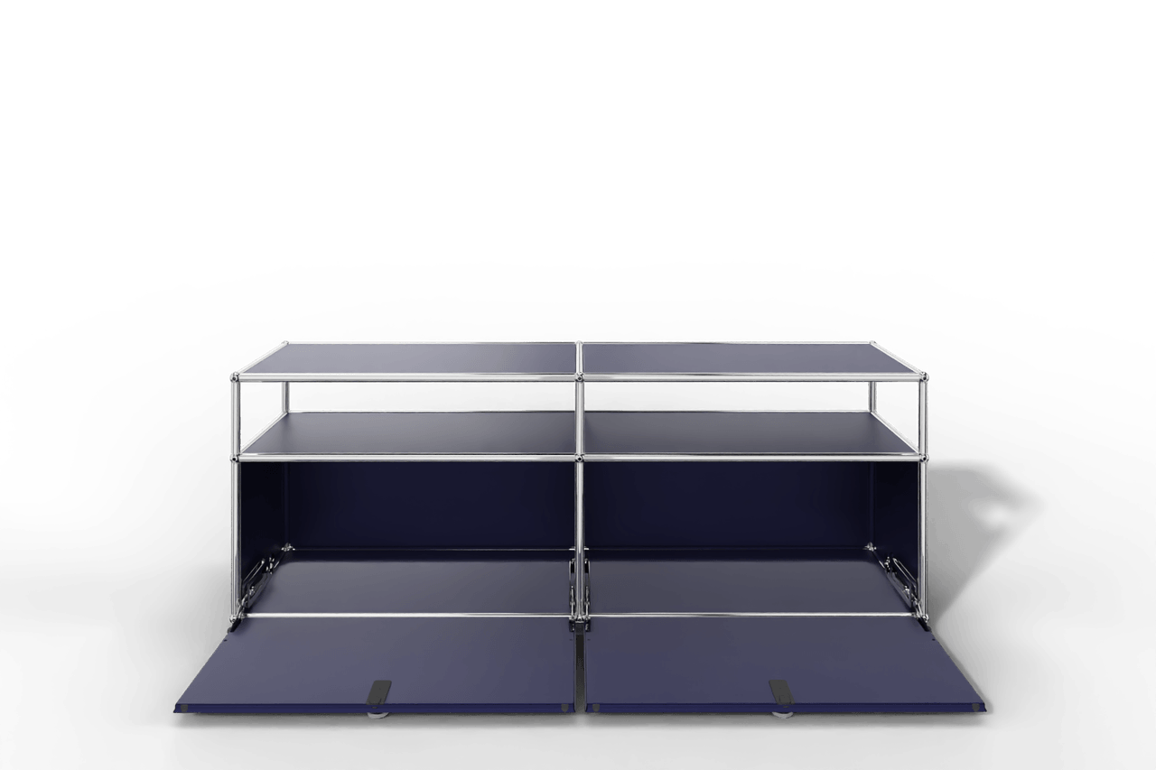 USM Haller Lowboard, mit 2 Klapptüren, von Paul Schärer & Fritz Haller Produktbild