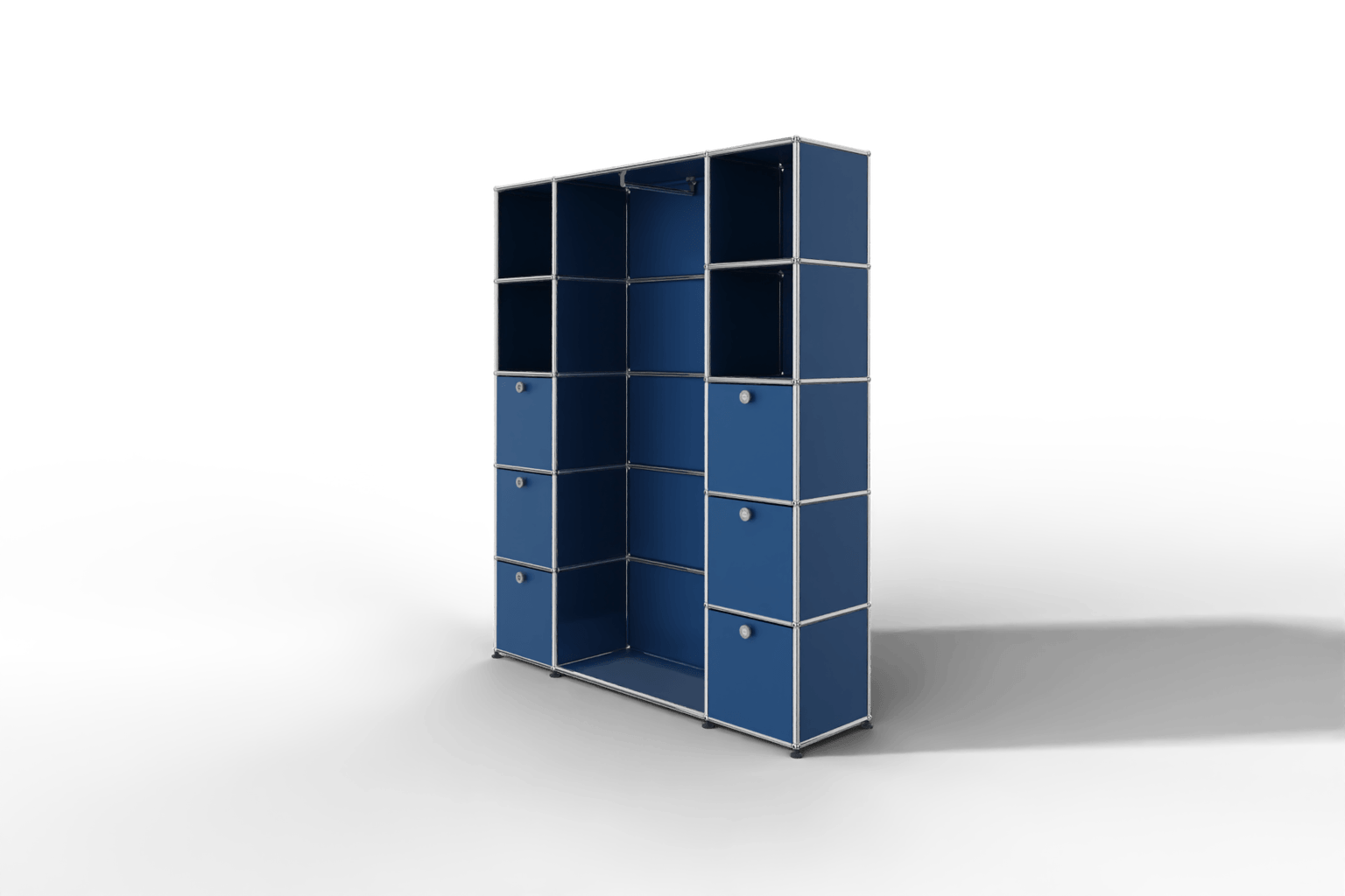 USM Haller Garderobe, 1450 mm breit, mit Klapptüren Produktbild