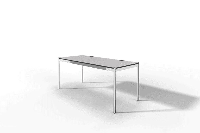 USM Haller Tisch Plus,Tiefe 750 mm, Oberfläche Kunstharz Produktbild