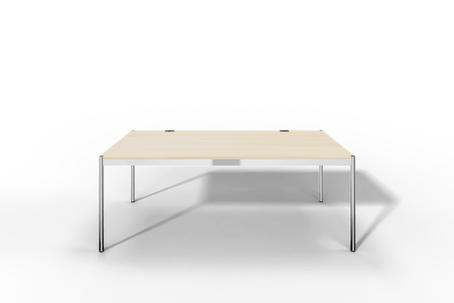 USM Haller Tisch Plus,Tiefe 1000 mm, Oberfläche Holz furniert
