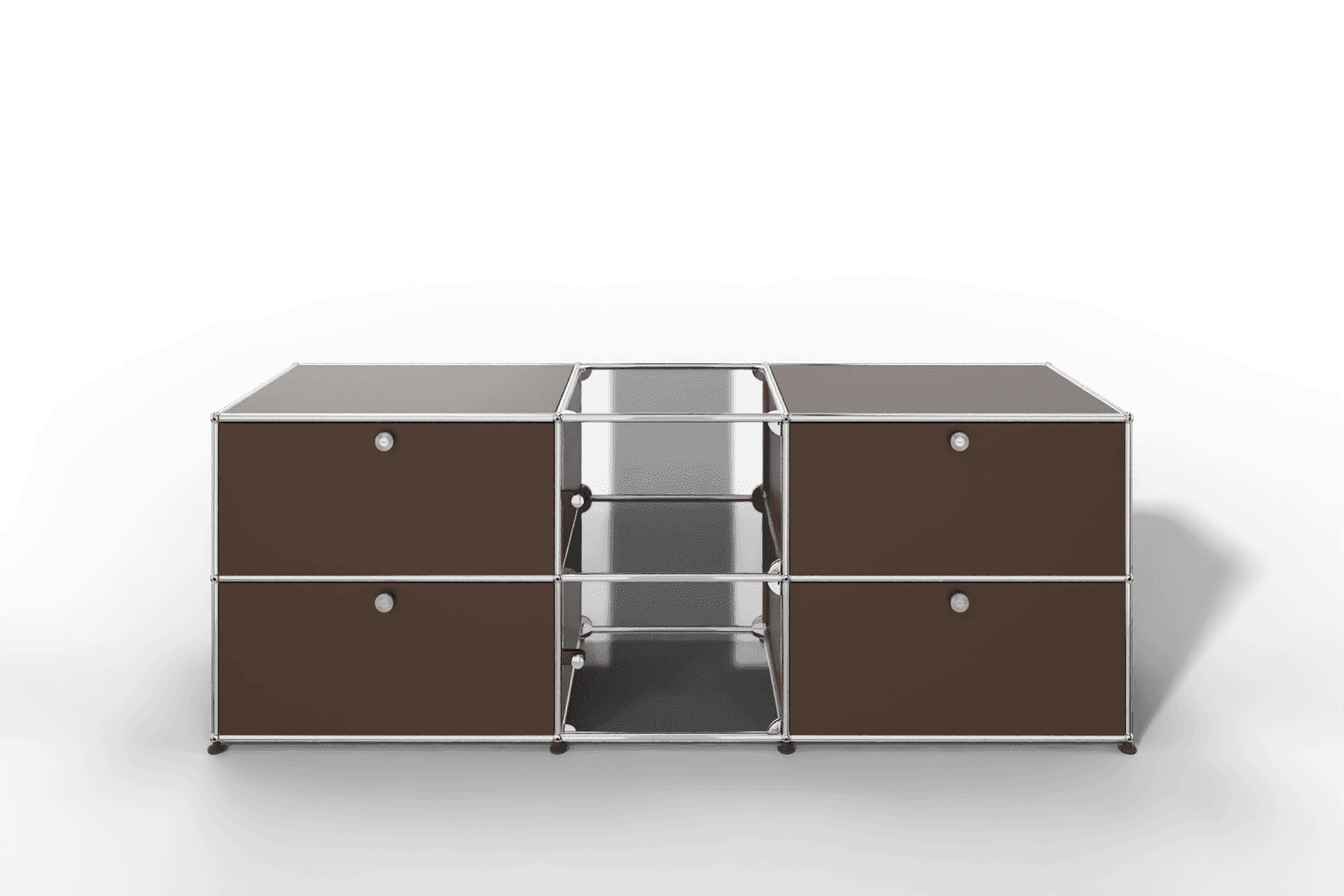 USM Haller Sideboard mit Vitrinen-Element Produktbild