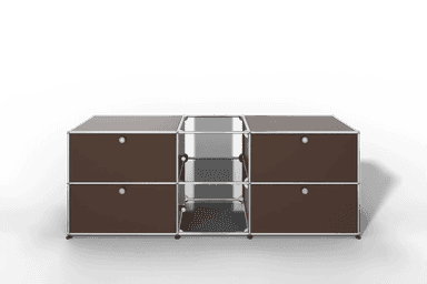 USM Haller Sideboard mit Vitrinen-Element Produktbild