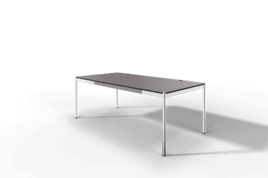 USM Haller Tisch Plus,Tiefe 1000 mm, Oberfläche Kunstharz Produktbild