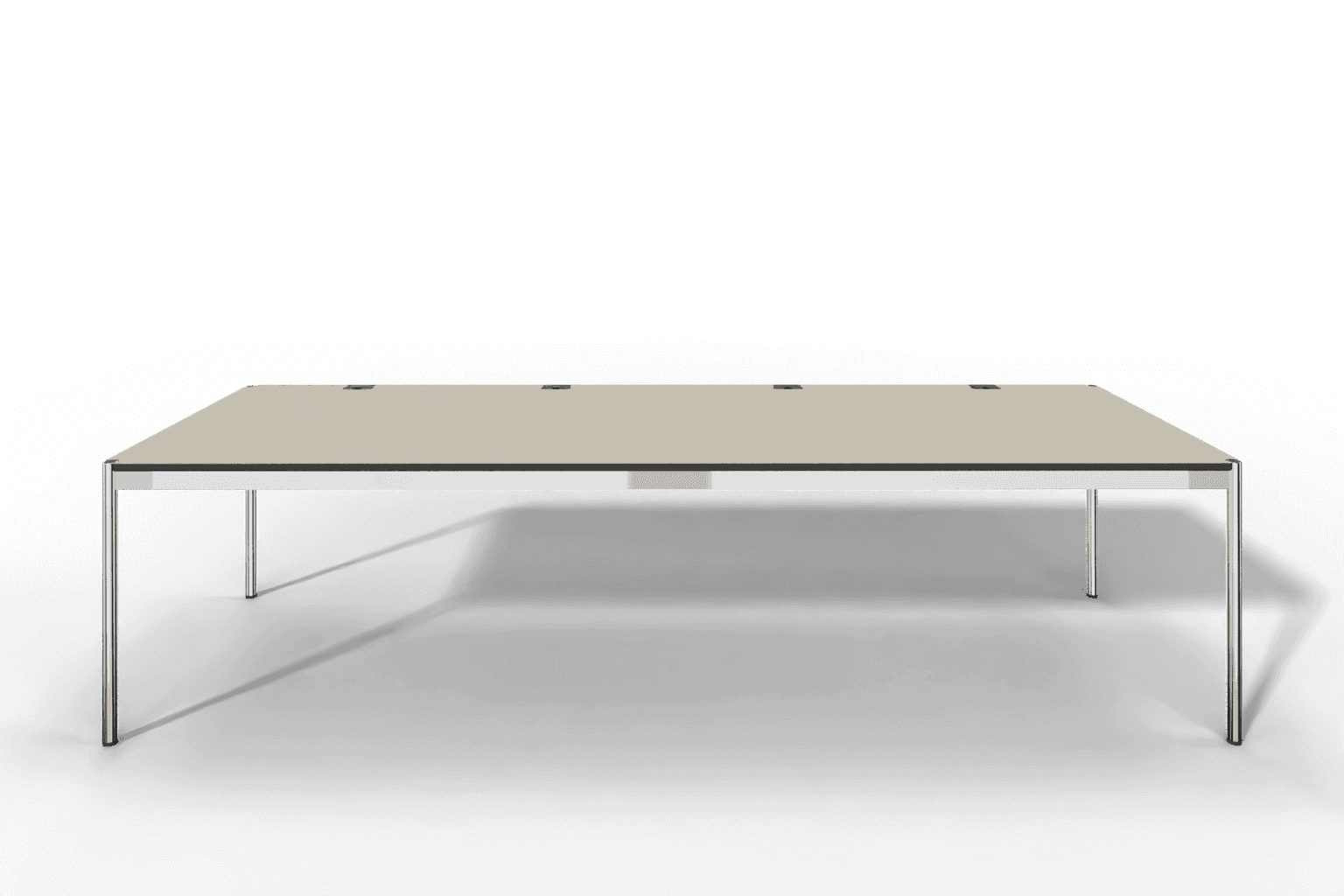 USM Haller Tisch Plus,Tiefe 1000 mm, Oberfläche Linoleum Produktbild