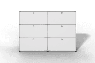 USM Haller Highboard, mit 6 Klapptüren, von Paul Schärer & Fritz Haller Produktbild