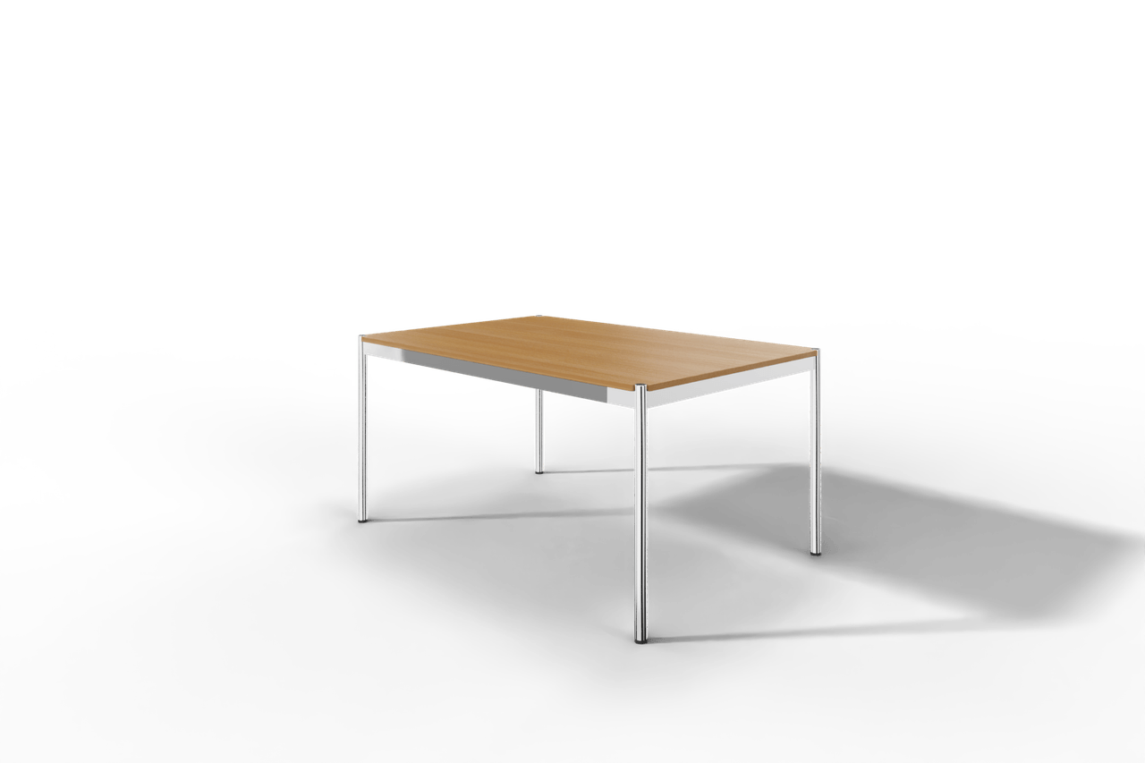 USM Haller Tisch, Tiefe 1000 mm, Holz furniert, geölt / lackiert, Oberfläche wählbar, Länge wählbar Produktbild