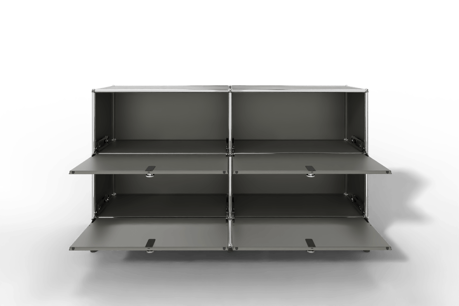USM Haller Sideboard, mit 4 Klapptüren und Sockel von Paul Schärer & Fritz Haller Produktbild