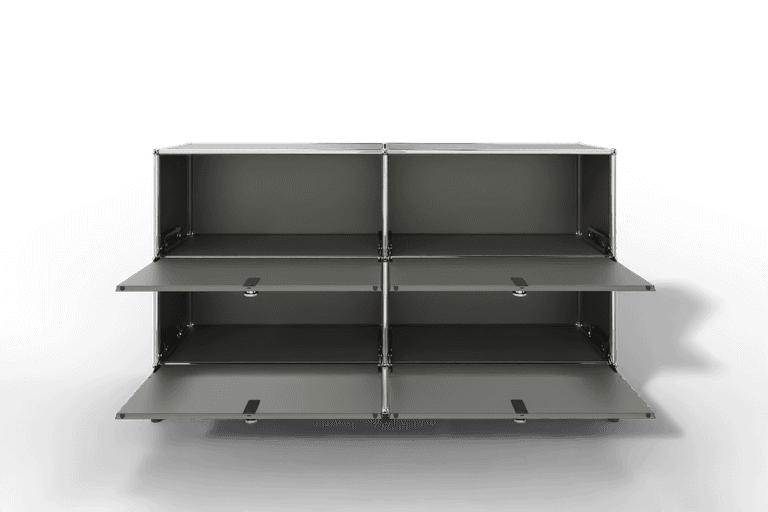 USM Haller Sideboard, mit 4 Klapptüren und Sockel von Paul Schärer & Fritz Haller Produktbild