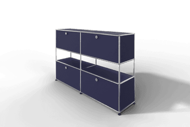 USM Haller Highboard mit 4 Klapptüren und offener Ebene Produktbild